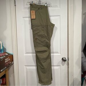 Fjallraven Abisko Midsummer Trousers M Long US40 Savanna-Lite Olive 81152  NWT
